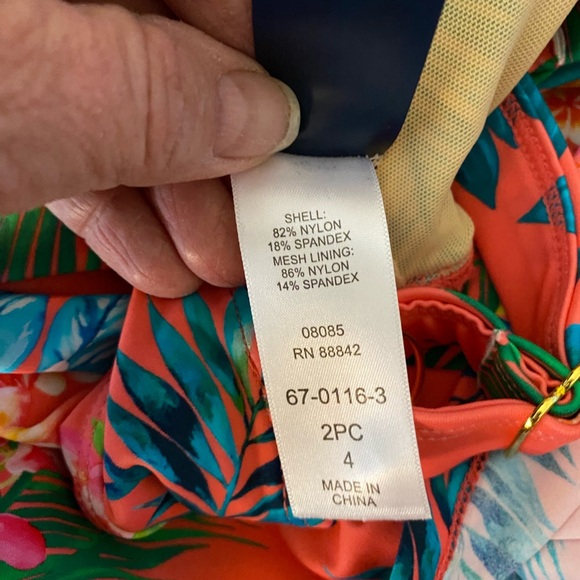 🎉SALE🎉Kim Gravel Tropical Floral Swimwear - Picture 8 of 8